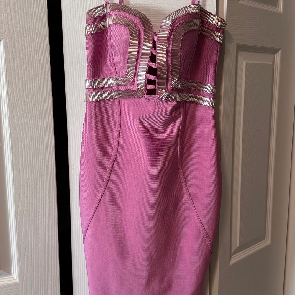 Pink Fashion Nova Dress